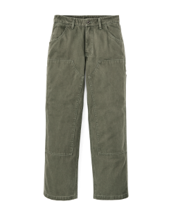 Women's Canvas Work Pants - Dark Olive
