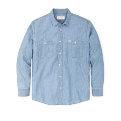 Chambray Cpo Shirt - Light Indigo Chambray