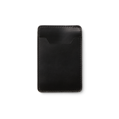 Filson Leather Card Case - Black