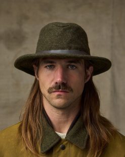 Wool Packer Hat - Forest Green