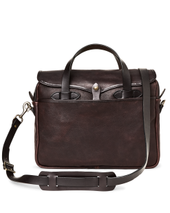 Heritage Leather Original Briefcase - Ballard Brown