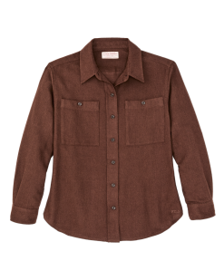 The Women's Rangeland Flannel Shirt - Chestnut Heather