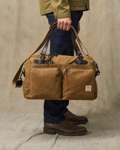 48 Hour Tin Cloth Duffle Bag - Dark Tan