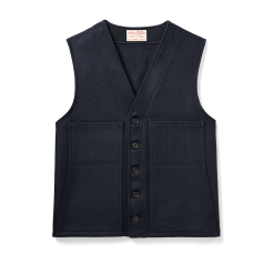 Mackinaw Wool Vest - Navy