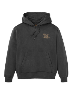 Seattle Graphic Hoodie - Faded Black