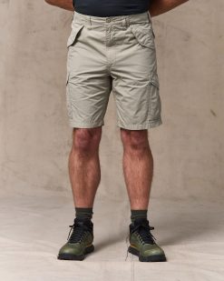 Tropical Poplin Cargo Short - Dried Sage